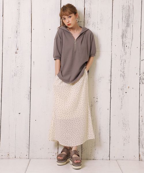 one after another NICE CLAUP（ワンアフターアナザーナイスクラップ）の「ライン入り厚底ヒールサンダル（サンダル・レディース・ブラック/モカ/ゴールド・SMALL/MEDIUM/LARGE）」の8枚目の写真