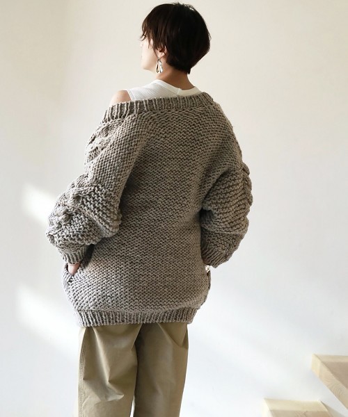 TODAYFUL（トゥデイフル）の「ニットカーディガン（カーディガン  