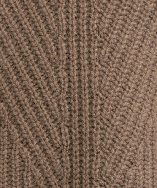 green label relaxing（グリーンレーベルリラクシング）の「[ ハミルトン ] HAMILTON SC カタアゼ Vネック ニット（ニット/セーター・レディース・ブラック/レッド/ナチュラル/モカ/ライトグレー/ターコイズブルー/ネイビー・FREE）」の13枚目の写真