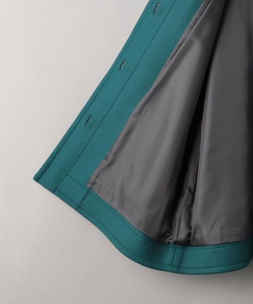 BEAUTY&YOUTH UNITED ARROWS（ビューティーアンドユースユナイテッドアローズ）の「BY メルトンCPOコートо（その他アウター・レディース・ダークグリーン/ダークブラウン・SMALL/MEDIUM）」の6枚目の写真