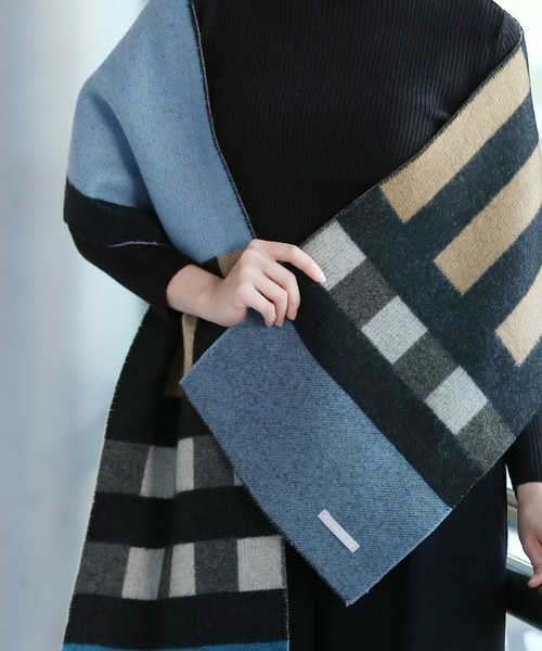 reca（レカ）の「カシミアストール　　　アンジェ（ストール/ショール・レディース・A・FREE）」の2枚目の写真