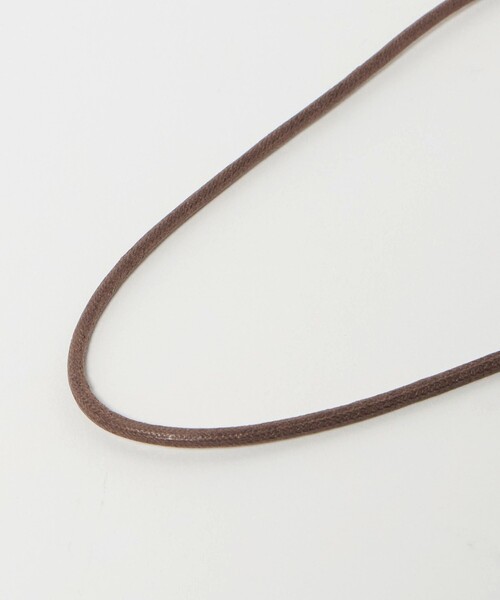 green label relaxing（グリーンレーベルリラクシング）の「＜M.MOWBRAY＞シューレースM 75cm ロー引き 丸ヒモ 靴紐（シューズ小物/雑貨・メンズ・ブラック/ダークブラウン・SMALL/FREE）」の3枚目の写真