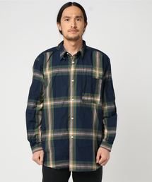 SpinnerBait | 【SPINNER BAIT NAVY LABEL】BIG TARTAN CHECK Tab Collar SHIRTS(シャツ/ブラウス)