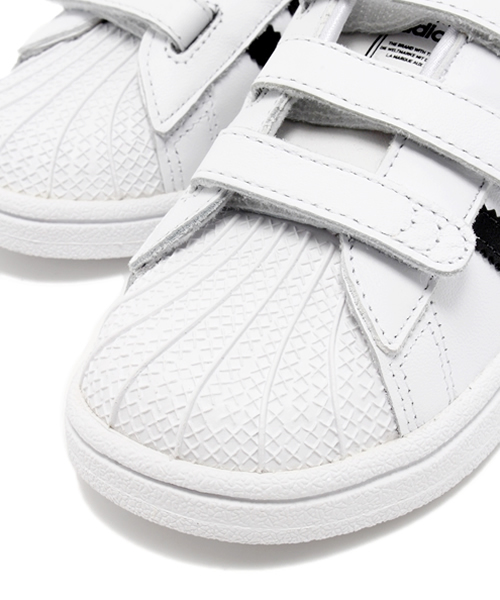 adidas Originals(アディダスオリジナルス)の「ベビー キッズ スーパースター adidas Originals SS 2 CMF I G04535(スニーカー・キッズ・ホワイト・16cm/15cm)」の5枚目の写真