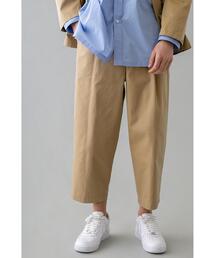 MONKEY TIME | ＜monkey time＞ CTN/GABA WIDE 1P ANKLE/ワイドアンクルパンツ(その他パンツ)