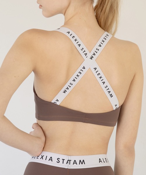 ALEXIA STAM（アリシアスタン）の「Back Cross Training Bra/バッククロストレーニングブラ（スポーツグッズ