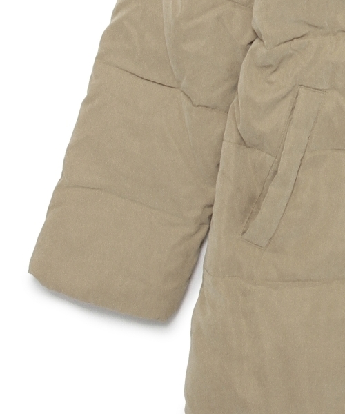 Ray BEAMS（レイビームス）の「Ray BEAMS / ピーチフェイス ショールカラー ダウン（ダウンジャケット/コート・レディース・ブラック/ブラウン系その他/ネイビー・1/0）」の19枚目の写真