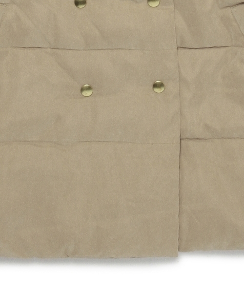 Ray BEAMS（レイビームス）の「Ray BEAMS / ピーチフェイス ショールカラー ダウン（ダウンジャケット/コート・レディース・ブラック/ブラウン系その他/ネイビー・1/0）」の20枚目の写真