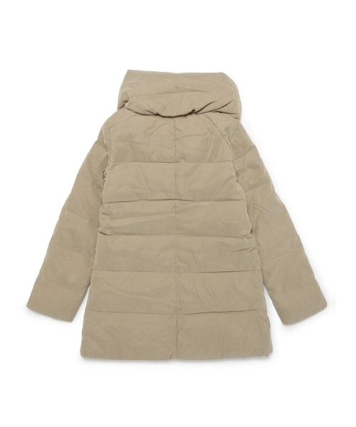 Ray BEAMS（レイビームス）の「Ray BEAMS / ピーチフェイス ショールカラー ダウン（ダウンジャケット/コート・レディース・ブラック/ブラウン系その他/ネイビー・1/0）」の21枚目の写真