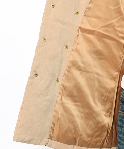 Ray BEAMS（レイビームス）の「Ray BEAMS / ピーチフェイス ショールカラー ダウン（ダウンジャケット/コート・レディース・ブラック/ブラウン系その他/ネイビー・1/0）」の5枚目の写真