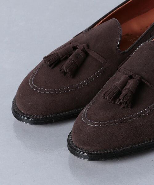 Alden モカシン スエード ブラウン タッセル付 Alden モカシン スエード ブラウン タッセル付