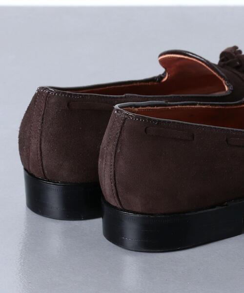 Alden モカシン スエード ブラウン タッセル付 wine-king_2889900000061961