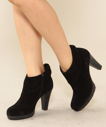 ROSE BUD | (KAREN LIPPS)64151 CAMOSCIO MID HEEL BOOTIE(ブーティ)