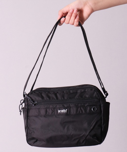 anello(アネロ)の「(LF)【anello】【ユニセックス】ラウンド ショルダーバッグ(ショルダーバッグ・レディース・ライトグレー/ブラック/パープル/ネイビー/ブラウン/レッド/ターコイズブルー・FREE)」の19枚目の写真