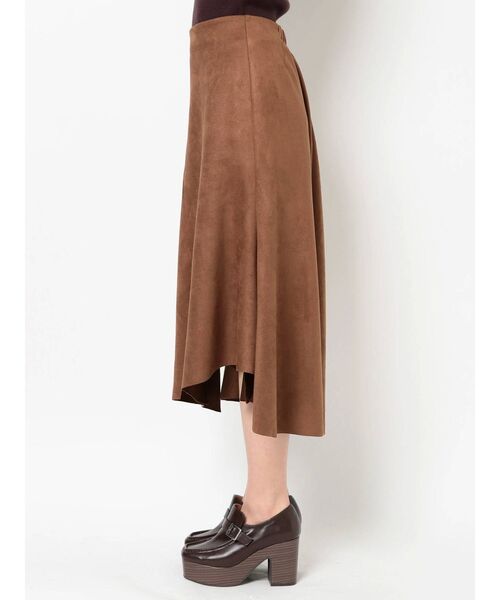 dazzlin（ダズリン）の「スエードライクマーメイドスカート（スカート・レディース・アイボリー/ブラウン/キャメル・FREE）」の18枚目の写真