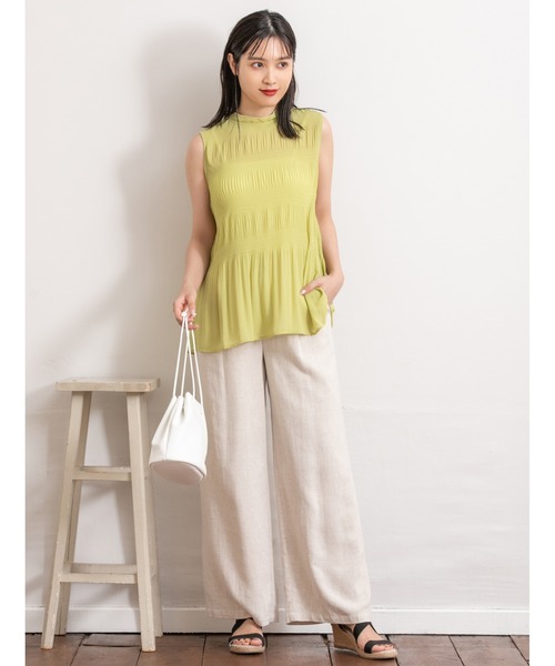 fifth（フィフス）の「ウエッジソールクロスゴムサンダル（サンダル・レディース・ブラック/ベージュ/ライトカーキ/ゴールド・23.5cm/24.5cm/23.0cm/24.0cm/25.0cm/22.5㎝/22.5cm）」の6枚目の写真