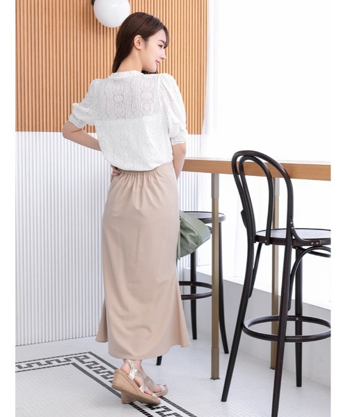 fifth（フィフス）の「ウエッジソールクロスゴムサンダル（サンダル・レディース・ブラック/ベージュ/ライトカーキ/ゴールド・23.5cm/24.5cm/23.0cm/24.0cm/25.0cm/22.5㎝/22.5cm）」の11枚目の写真