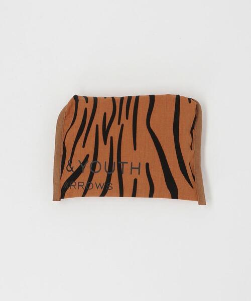 BEAUTY&YOUTH UNITED ARROWS（ビューティーアンドユースユナイテッドアローズ）の「BY∴ ゼブラプリントポータブルバッグ（トートバッグ・レディース・ブラウン/ライトブルー/ブラック・FREE）」の8枚目の写真