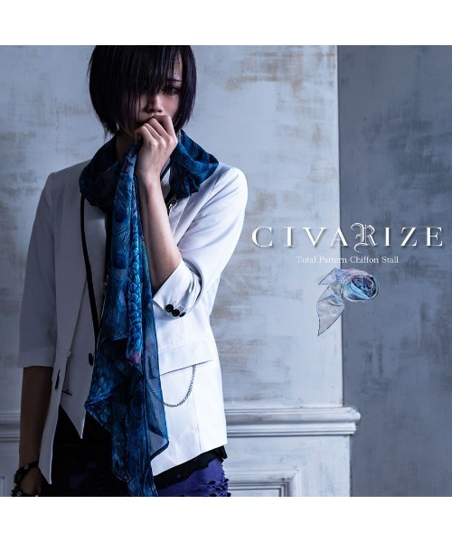 CIVARIZE（シヴァーライズ）の「『CIVARIZE』総柄シフォンストール