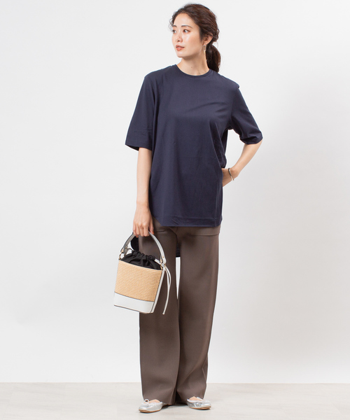 Rouge vif（ルージュヴィフ）の「Maison Vincent かごバケツBAG（ショルダーバッグ・レディース・ホワイト・フリー）」の4枚目の写真