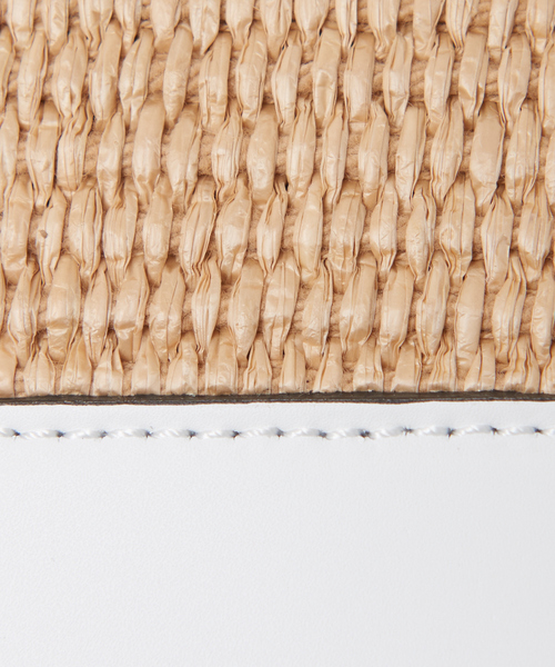 Rouge vif（ルージュヴィフ）の「Maison Vincent かごバケツBAG（ショルダーバッグ・レディース・ホワイト・フリー）」の12枚目の写真