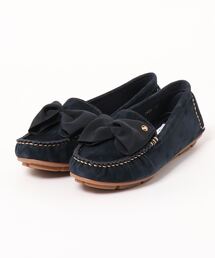 LANVIN en Bleu | リボンモチーフソフトモカシン(モカシン/デッキシューズ)
