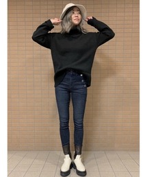GAP | オーバーサイズ タートルネックセーター(ニット/セーター)