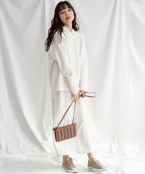 セール Style4 ケーブルキルトパーカset Up ワンピース Million Carats ミリオンカラッツ のファッション通販 Zozotown