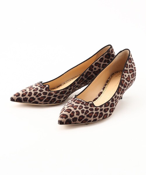 Charlotte Olympia KITTEN HEELS レオパードパンプス