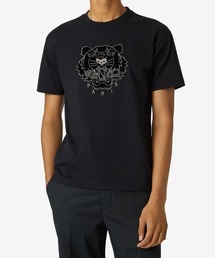 KENZO - ☆Jun☆KENZO  刺繍　フリル　Tシャツ KENZO トラ刺繍 Tシャツ ブラック｜Yahoo!フリマ（旧PayPayフリマ）