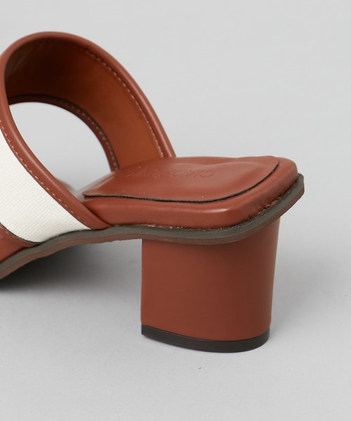 CIAOPANIC（チャオパニック）の「キャンバストングスリムサンダル（サンダル・レディース・ブラック/ブラウン・36/37/38）」の7枚目の写真