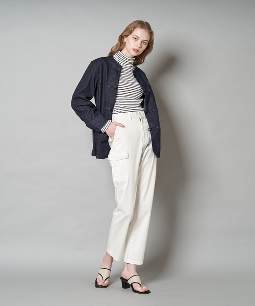 CIAOPANIC（チャオパニック）の「キャンバストングスリムサンダル（サンダル・レディース・ブラック/ブラウン・36/37/38）」の15枚目の写真