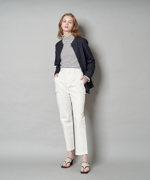 CIAOPANIC（チャオパニック）の「キャンバストングスリムサンダル（サンダル・レディース・ブラック/ブラウン・36/37/38）」の16枚目の写真