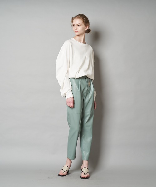 CIAOPANIC（チャオパニック）の「キャンバストングスリムサンダル（サンダル・レディース・ブラック/ブラウン・36/37/38）」の11枚目の写真