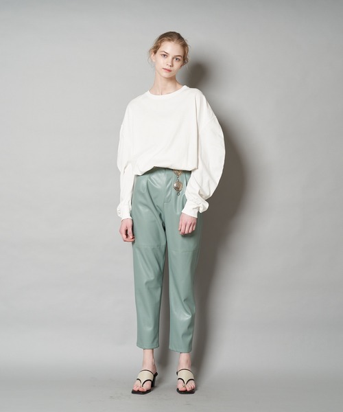 CIAOPANIC（チャオパニック）の「キャンバストングスリムサンダル（サンダル・レディース・ブラック/ブラウン・36/37/38）」の12枚目の写真