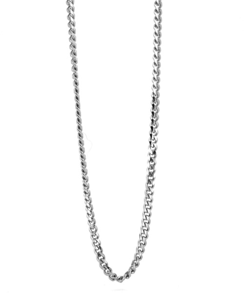 限定展開】LH-1 チェーンネックレス/3.5mm幅カット喜平/サージカル