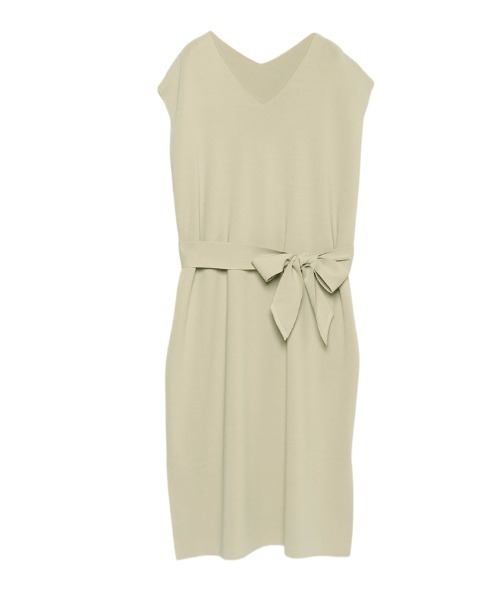 anuans（アニュアンス）の「Vネックニットワンピース（ワンピース