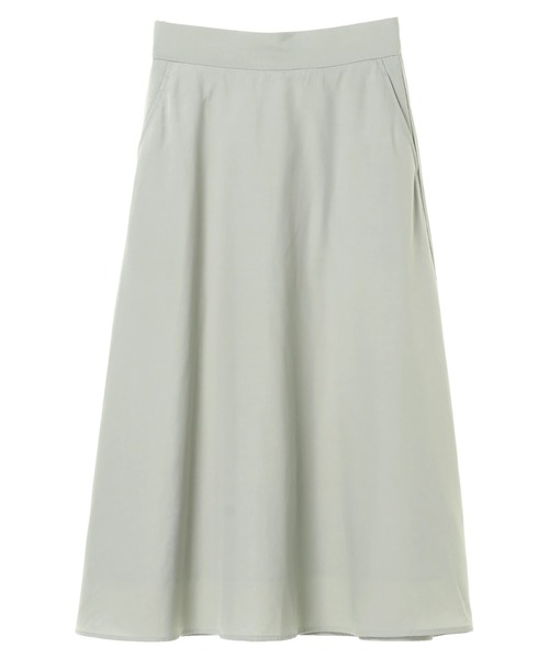 YECCA VECCA（イェッカヴェッカ）の「フレアロングスカート（スカート・レディース・ミント/ライトグレー/モカ・S/M）」の7枚目の写真