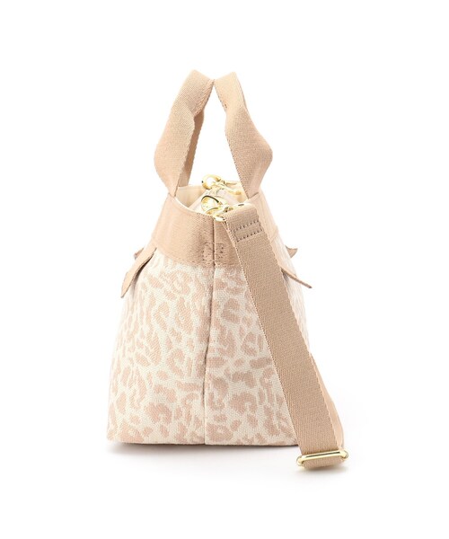 DRESKIP（ドレスキップ）の「◆キャンバス2WAYあおりト－ト（トートバッグ・レディース・アイボリー/ブラック系3/ベージュ系3・00）」の9枚目の写真