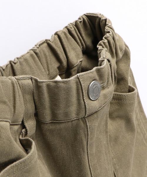 BRANSHES(ブランシェス)の「ストレッチツイルクロップドパンツ(その他パンツ・キッズ・ベージュ/ライトグリーン・90cm/120cm/110cm/100cm/140cm/130cm/150cm)」の10枚目の写真