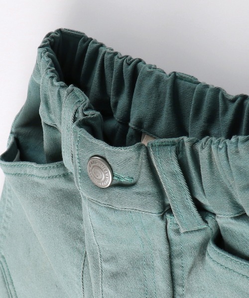BRANSHES(ブランシェス)の「ストレッチツイルクロップドパンツ(その他パンツ・キッズ・ベージュ/ライトグリーン・90cm/120cm/110cm/100cm/140cm/130cm/150cm)」の5枚目の写真