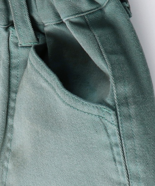 BRANSHES(ブランシェス)の「ストレッチツイルクロップドパンツ(その他パンツ・キッズ・ベージュ/ライトグリーン・90cm/120cm/110cm/100cm/140cm/130cm/150cm)」の11枚目の写真