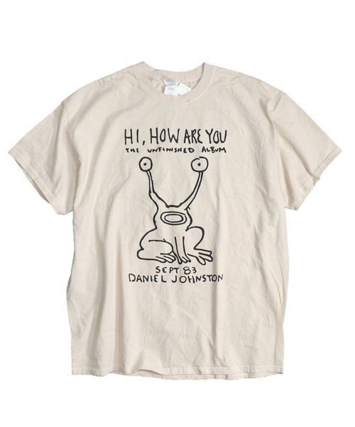 THRIFTY LOOK（スリフティールック）の「THRIFTY LOOK/スリフティールック THRIFTY"DANIEL JOHNSTON"TEE ダニエル・ジョンストン バンドTシャツ バンT（Tシャツ/カットソー・メンズ・ホワイト系その他/サンドベージュ/ブラック系その他/ホワイト/ブラック/ホワイト系2・X-LARGE/LARGE/XX-LARGE/MEDIUM）」の6枚目の写真