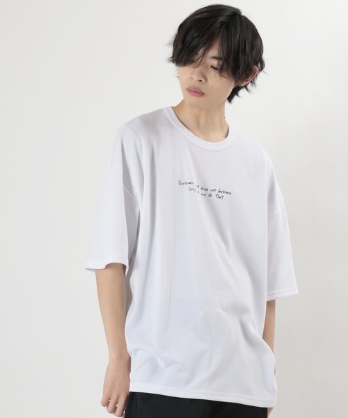 make a ray!（メイク ア レイ！）の「Skater ＆ Surf/スケーター＆サーフ ストリートスタイル バックプリントTシャツ（Tシャツ/カットソー・メンズ・パープル/ホワイト系その他/ライトピンク/ホワイト系その他2/ホワイト/ブルーグリーン・M/L）」の8枚目の写真