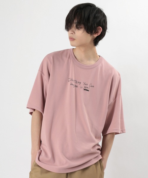 make a ray!（メイク ア レイ！）の「Skater ＆ Surf/スケーター＆サーフ ストリートスタイル バックプリントTシャツ（Tシャツ/カットソー・メンズ・パープル/ホワイト系その他/ライトピンク/ホワイト系その他2/ホワイト/ブルーグリーン・M/L）」の11枚目の写真