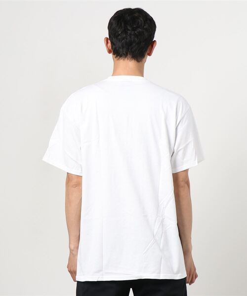 HUF(ハフ)の「【 HUF / ハフ 】 ESSENTIALS BOX LOGO / エッセンシャル ボックス ロゴ半袖Tシャツ TS00507(Tシャツ/カットソー・メンズ・ブラック/ホワイト/ヘザーグレー・M/L/S/XL)」の5枚目の写真