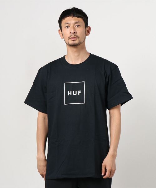 HUF(ハフ)の「【 HUF / ハフ 】 ESSENTIALS BOX LOGO / エッセンシャル ボックス ロゴ半袖Tシャツ TS00507(Tシャツ/カットソー・メンズ・ブラック/ホワイト/ヘザーグレー・M/L/S/XL)」の13枚目の写真