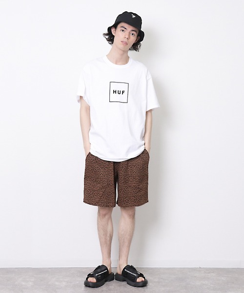 HUF(ハフ)の「【 HUF / ハフ 】 ESSENTIALS BOX LOGO / エッセンシャル ボックス ロゴ半袖Tシャツ TS00507(Tシャツ/カットソー・メンズ・ブラック/ホワイト/ヘザーグレー・M/L/S/XL)」の11枚目の写真