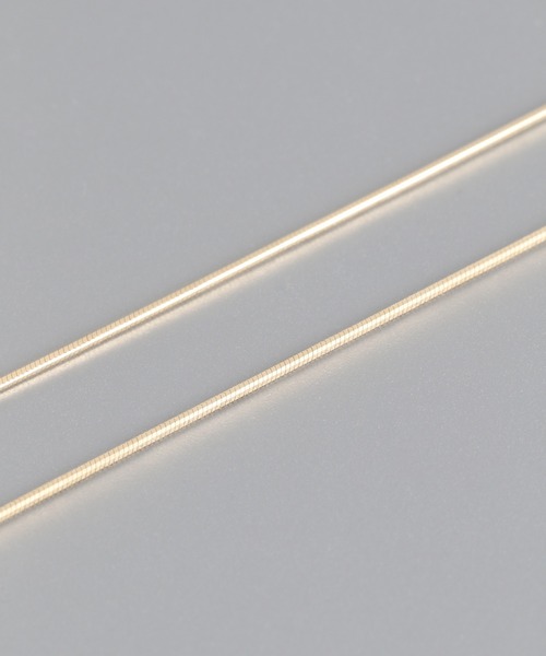 PAS TIERRA（パティエラ）の「-Ray- K10スネークチェーンブレスレット