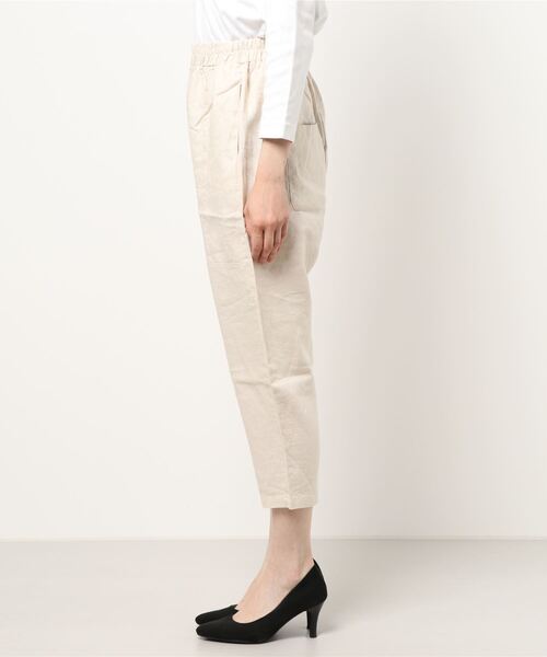 aimoha（アイモハ）の「綿麻ゆったり9分丈パンツ（その他パンツ・レディース・モカ/オレンジ/グリーン/ベージュ/ブラック/ホワイト・FREE）」の17枚目の写真